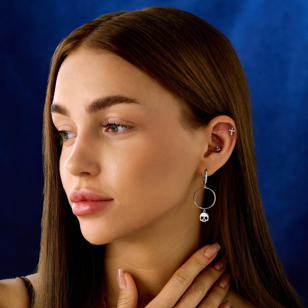 Серебряные серьги подвесные Арина 3А1052892-00000