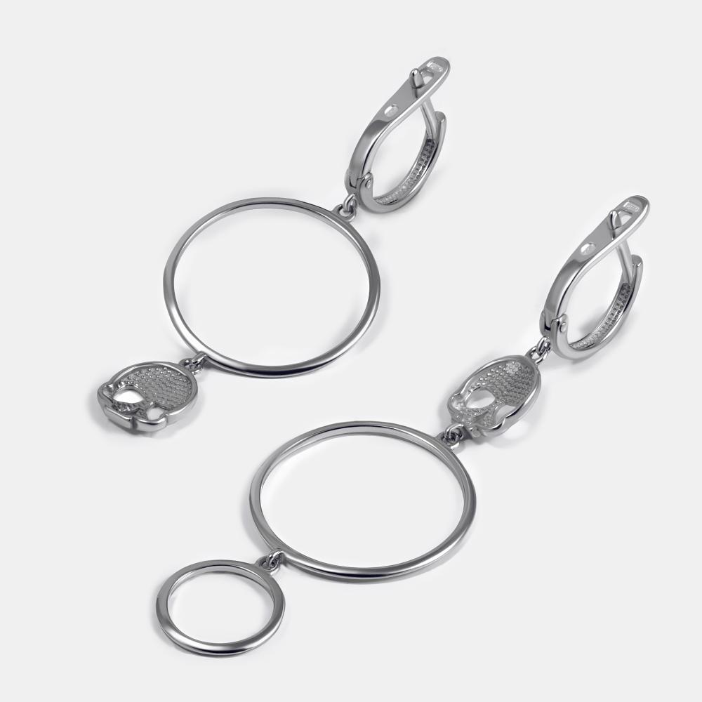 Серебряные серьги подвесные Арина 3А1052892-00000