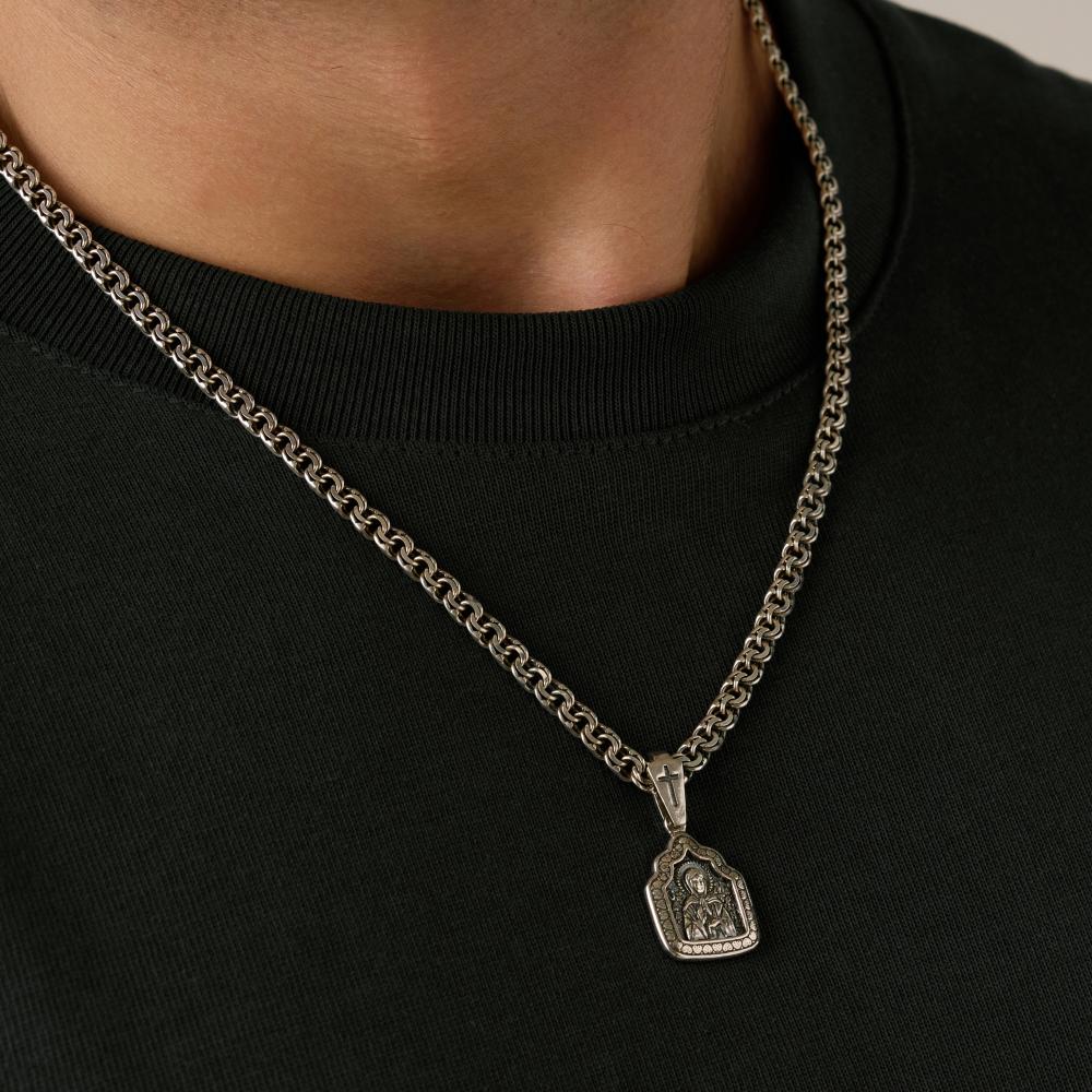 Серебряная иконка Якубов ЯБМР6