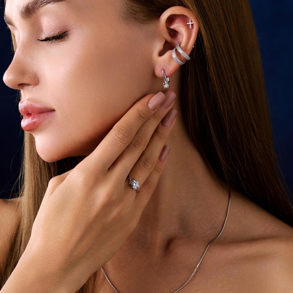 Серебряное кольцо Золотая столица ЗЧС1129421010