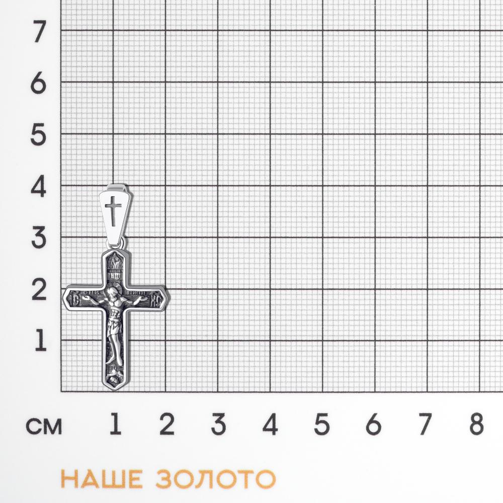 Серебряный крест Якубов ЯБКР250