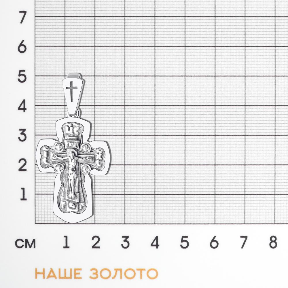 Серебряный крест Якубов ЯБКР584