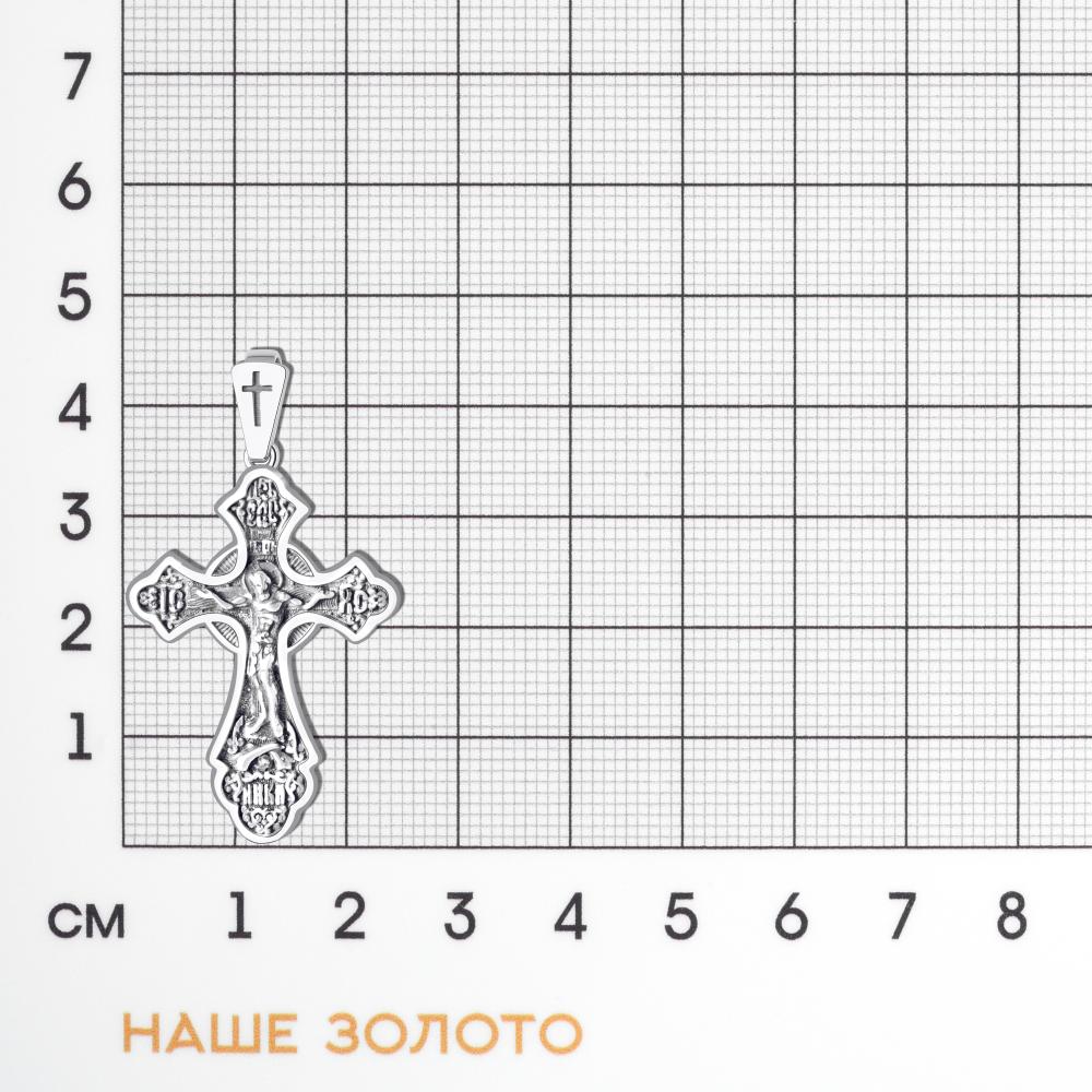 Серебряный крест Якубов ЯБКР300