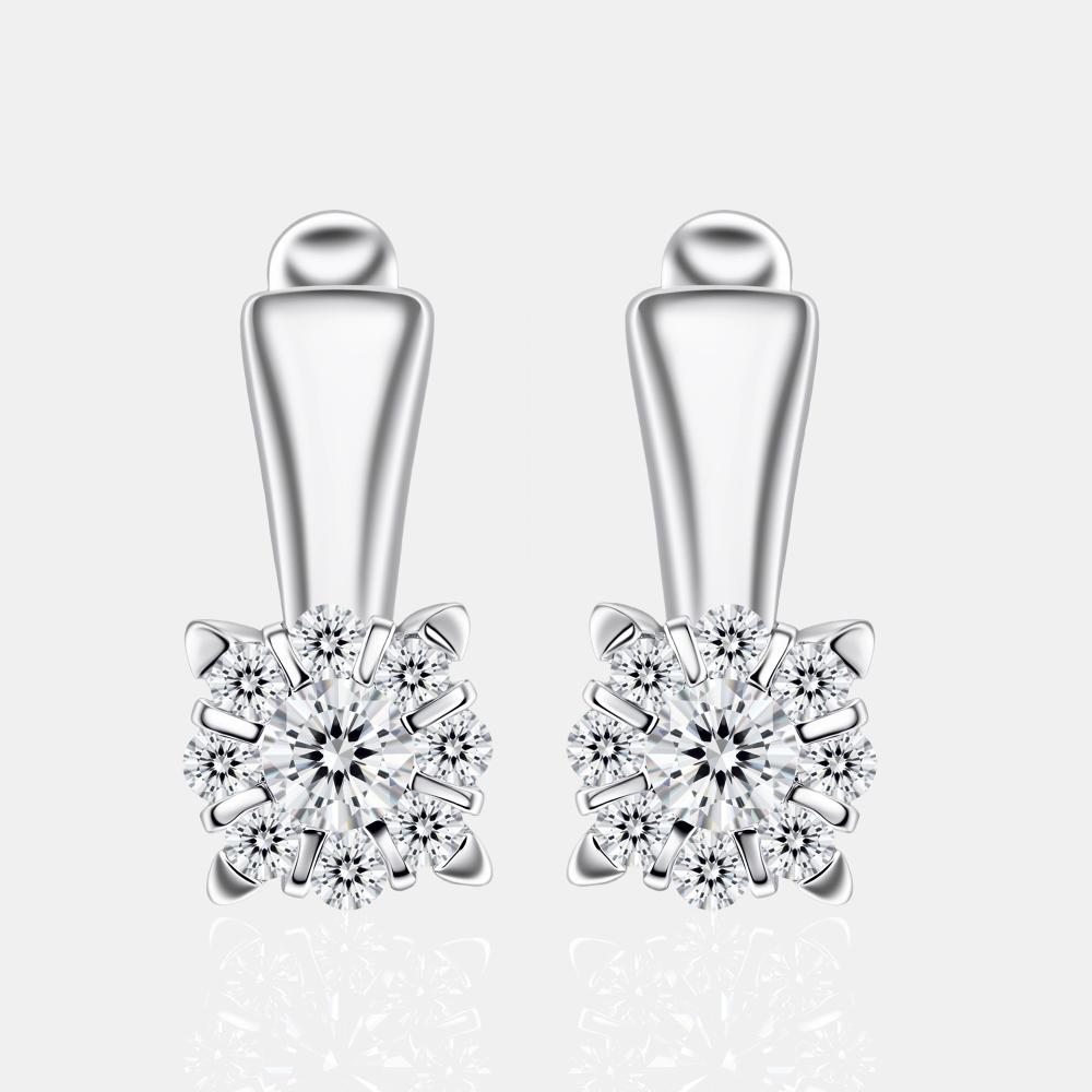 Серебряные серьги Фиделис ФСКАС3899Е