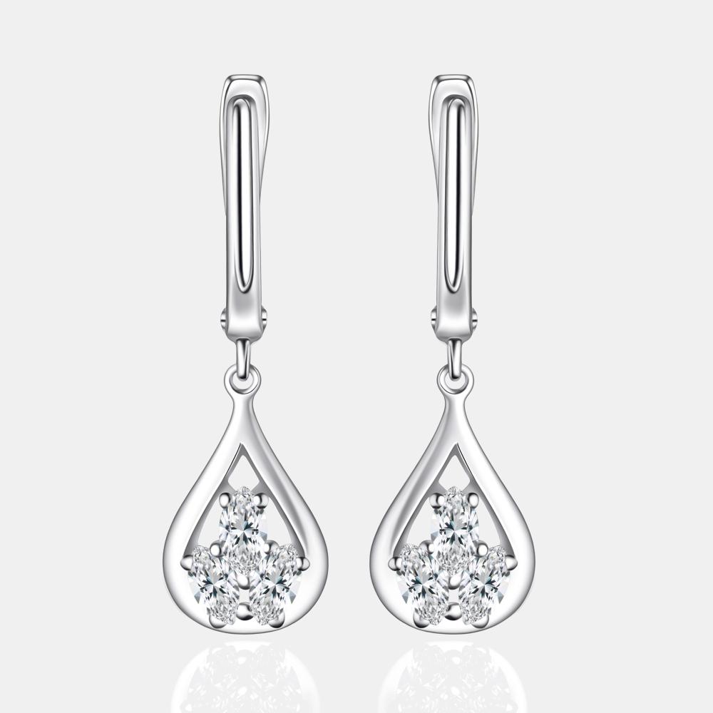 Серебряные серьги подвесные Арина 3А1039152-01110