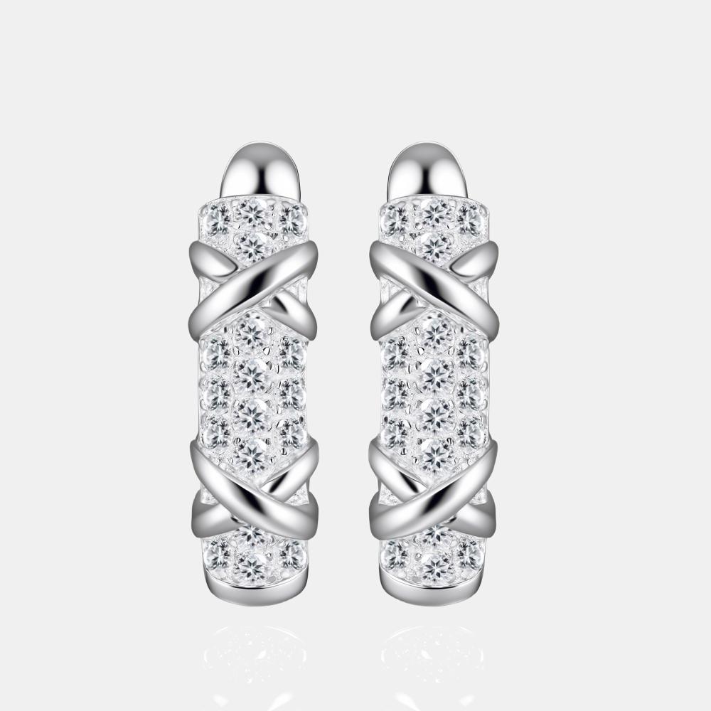 Серебряные серьги Фиделис ФСКАС5281Е