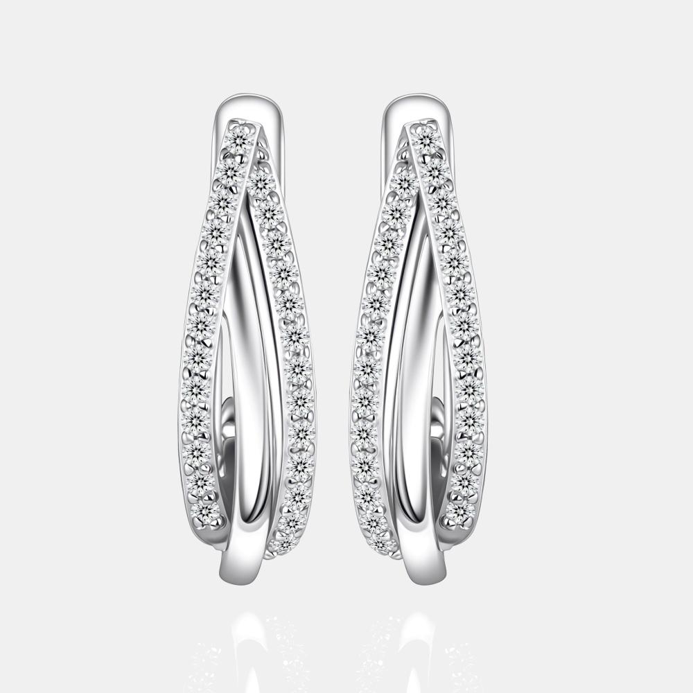 Серебряные серьги Золотые купола ЗК2101621-00775