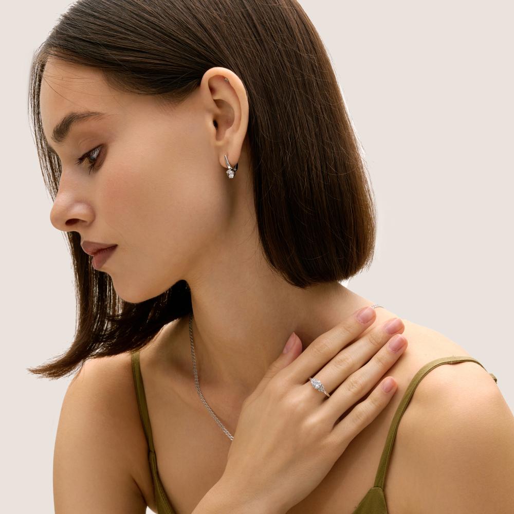 Серебряное кольцо Золотая столица ЗЧС1180921010
