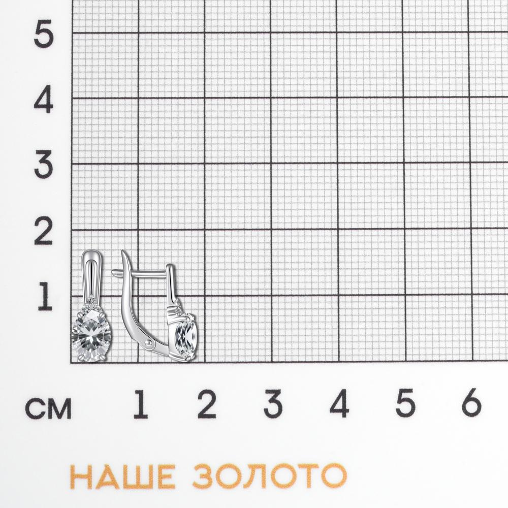 Серебряные серьги Золотая столица ЗЧС2180731010