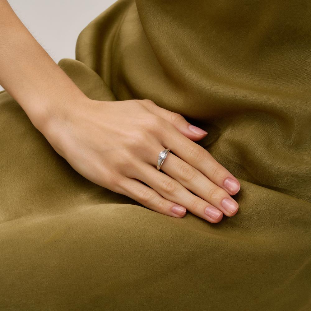 Серебряное кольцо Золотая столица ЗЧС1160751010