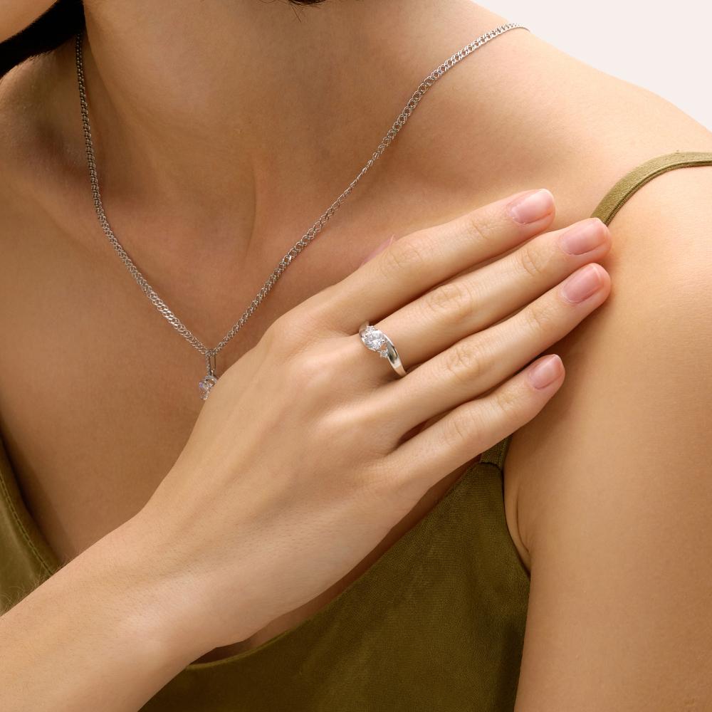 Серебряное кольцо Золотая столица ЗЧС1180061010