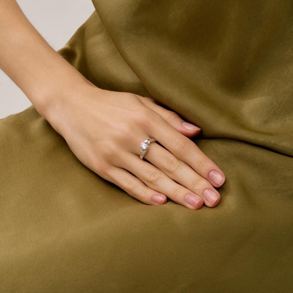 Серебряное кольцо Золотая столица ЗЧС1180061010