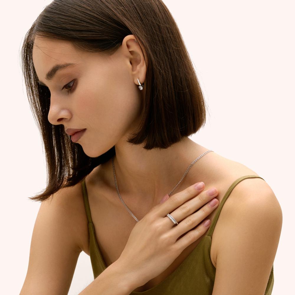 Серебряное кольцо  ЗК1101763-00775