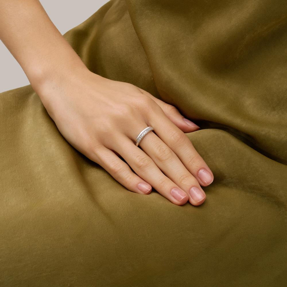 Серебряное кольцо  ЗК1101763-00775