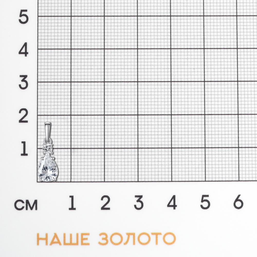 Серебряная подвеска Золотые купола ЗК4101174-00775