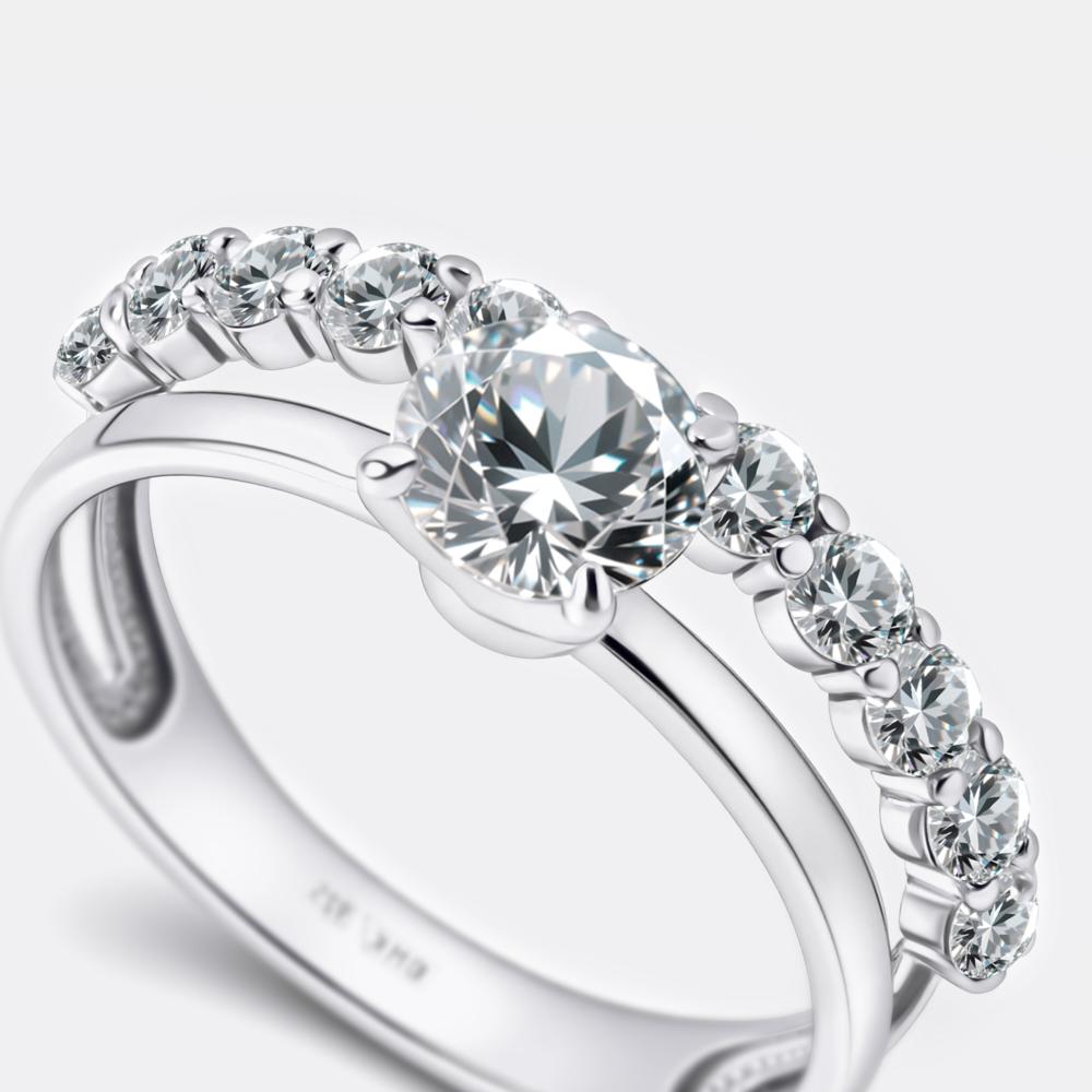 Серебряное кольцо Золотые купола ЗК0101786-00775