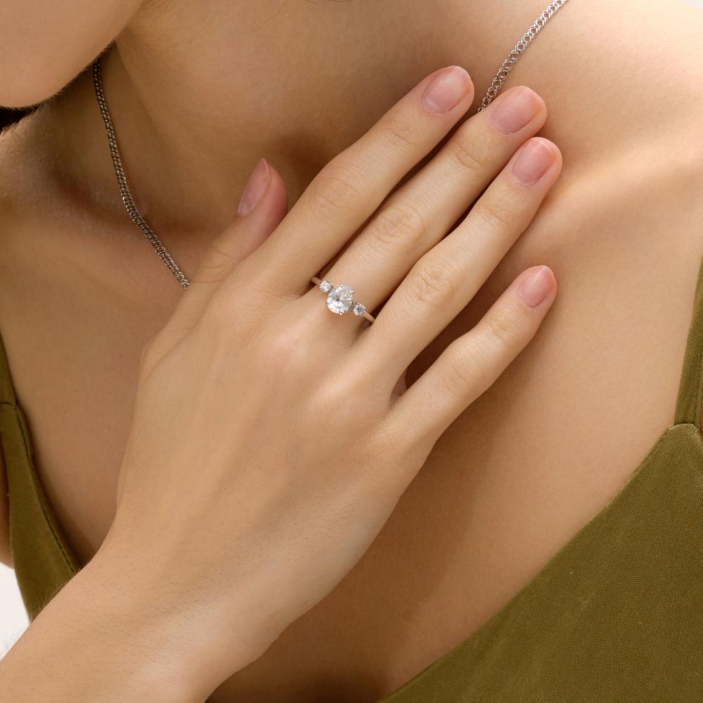 Серебряное кольцо Золотые купола ЗК1101174-00775