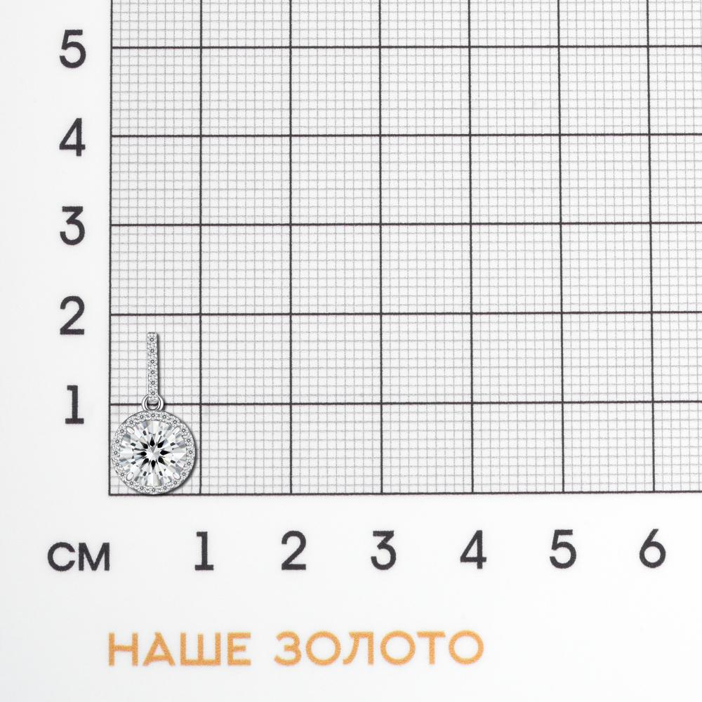 Серебряная подвеска Золотая столица ЗЧС318061010