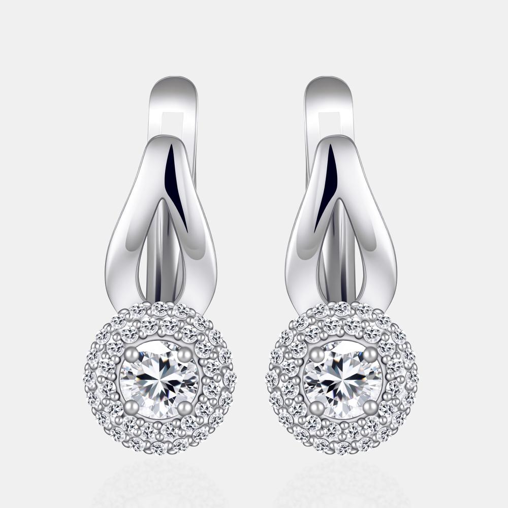 Серебряные серьги Иллада 2ИС122800