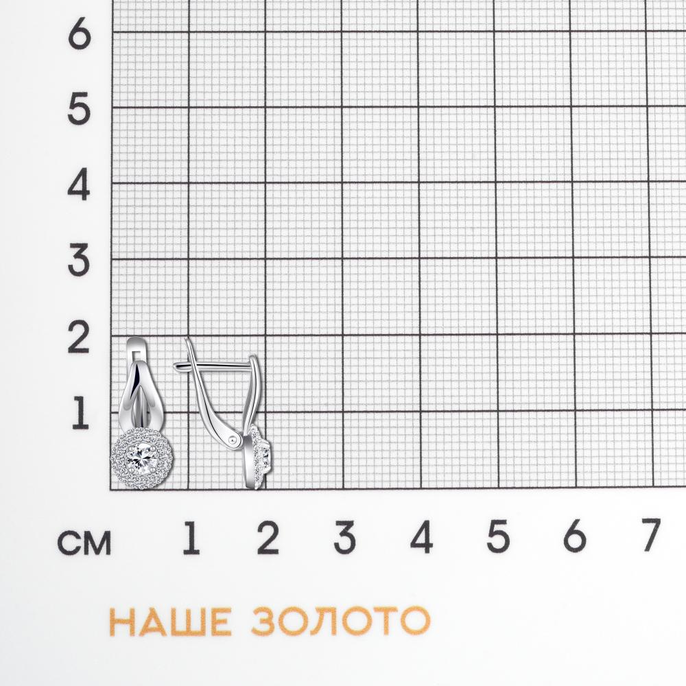 Серебряные серьги Иллада 2ИС122800