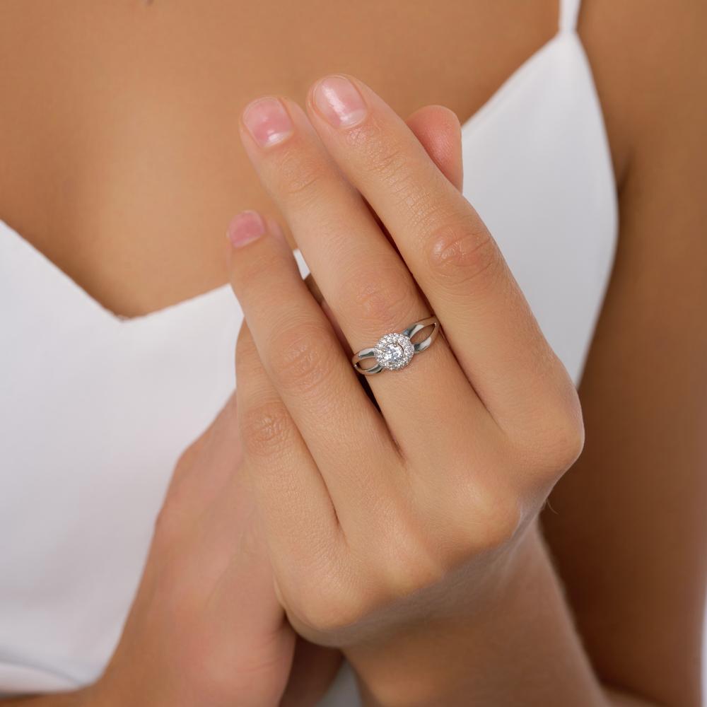 Серебряное кольцо Иллада 2ИС112800