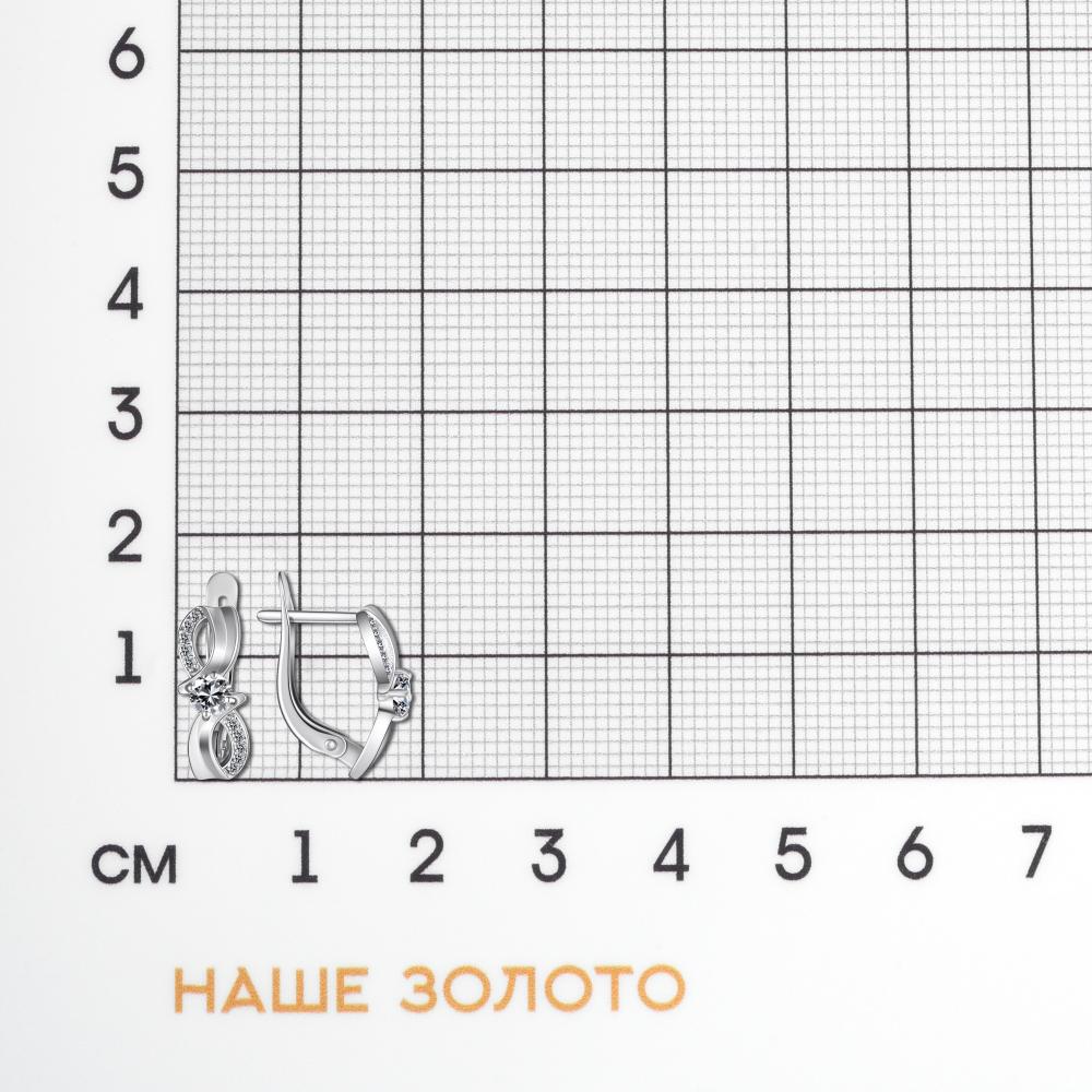 Серебряные серьги Иллада 2ИС122796