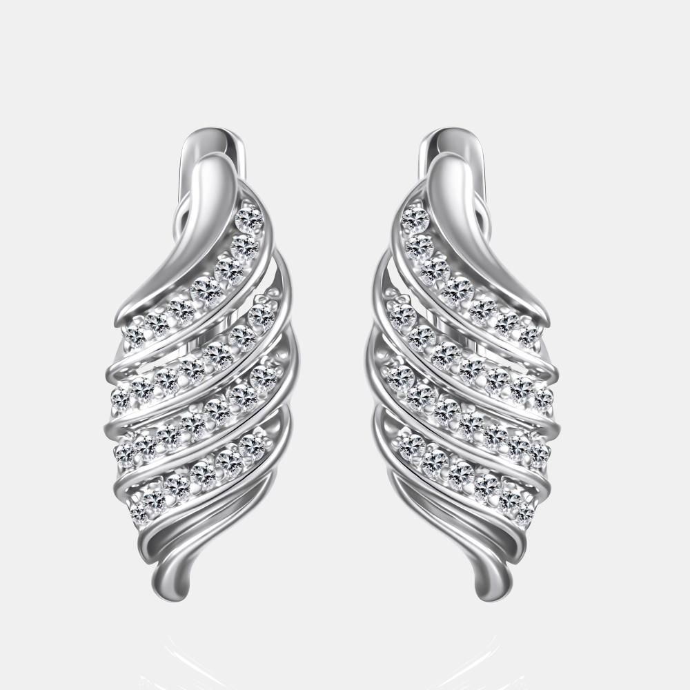 Серебряные серьги Иллада 2ИС122786