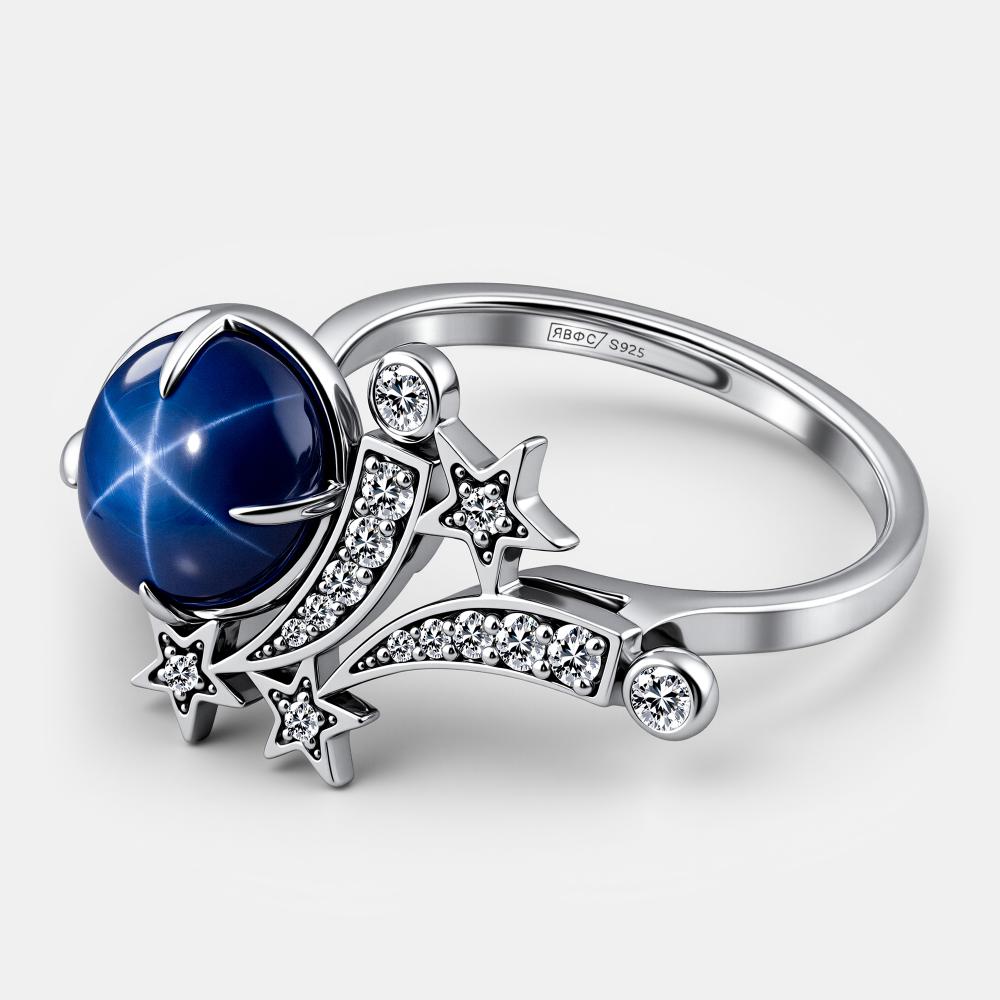 Серебряное кольцо Фасет ФЯ01-0279-102-401-21