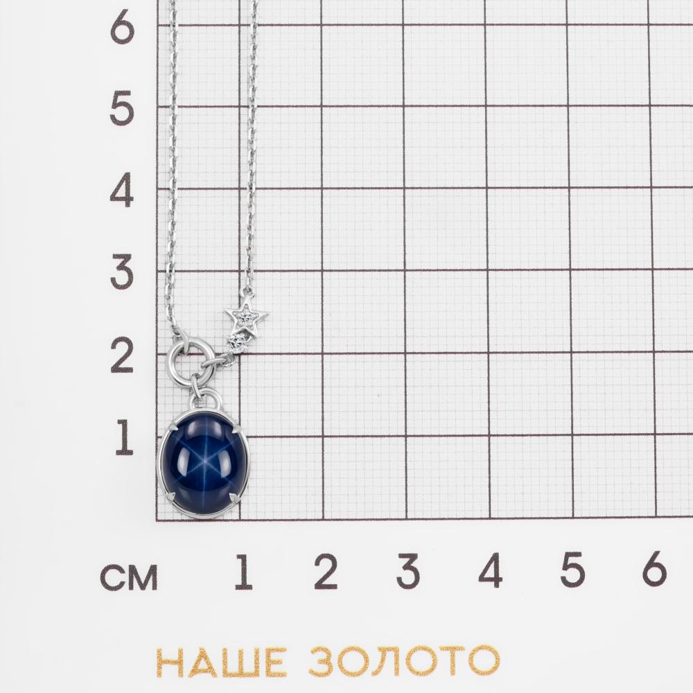 Серебряное колье Фасет ФЯ07-0086-102-401-21