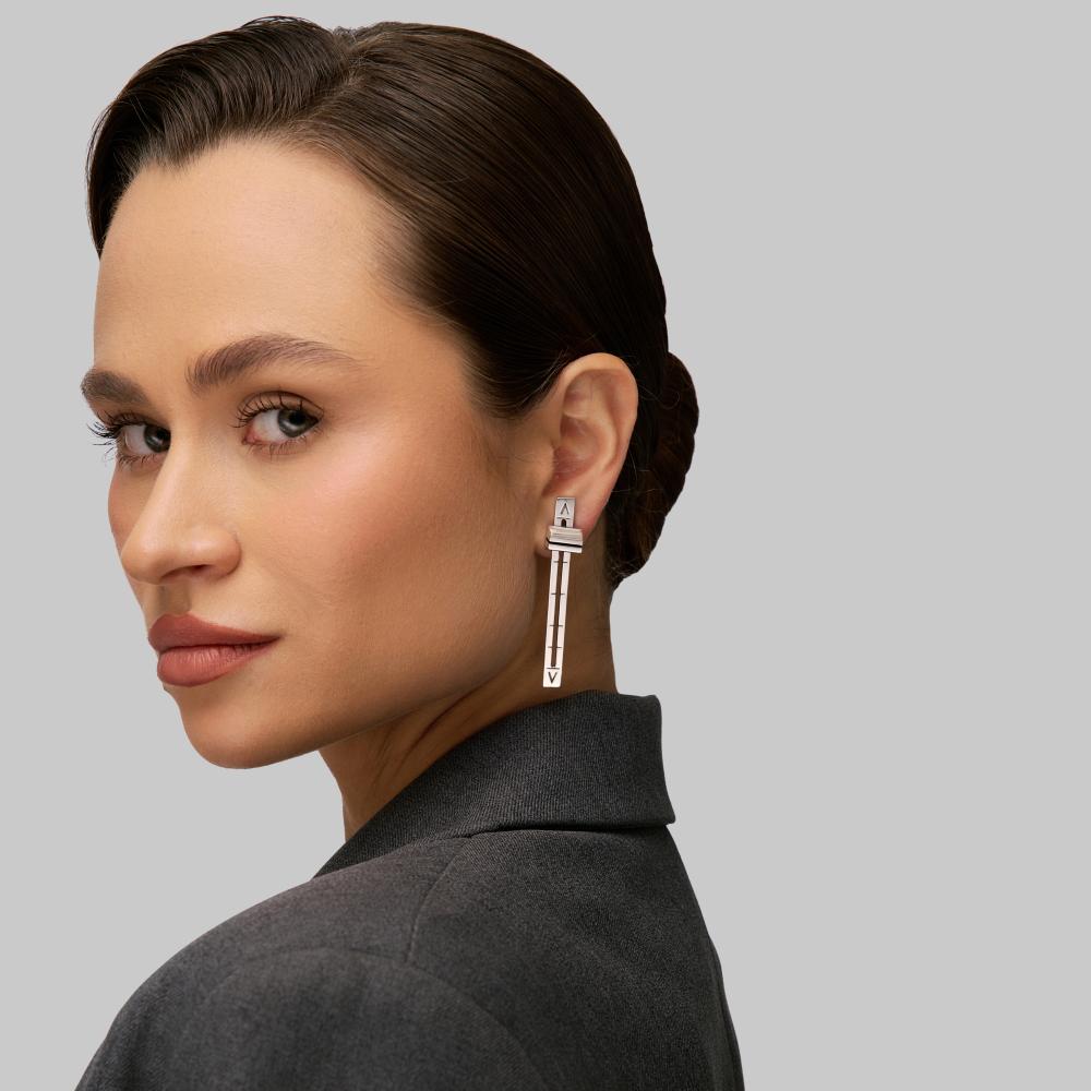 Серебряные серьги Альтеза А9С20309