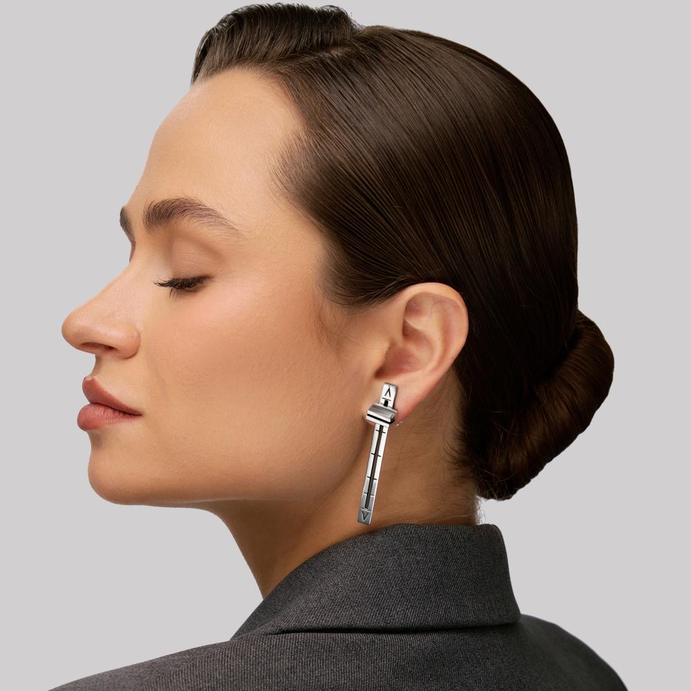 Серебряные серьги Альтеза А9С20309