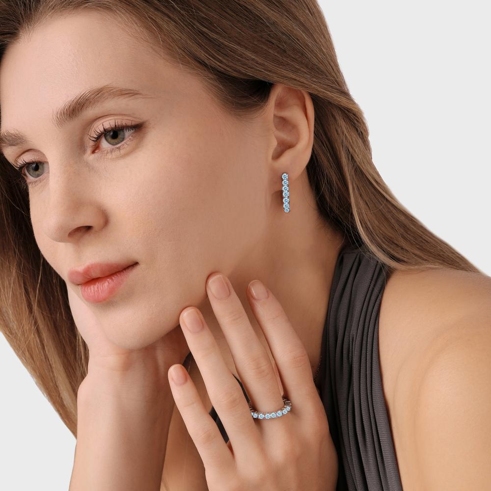 Серебряные серьги Альтеза А9с20269Г