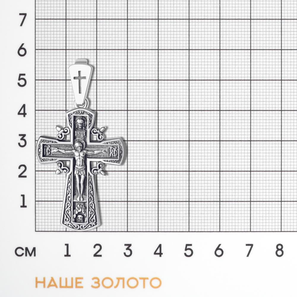 Серебряный крест Якубов ЯБКР136