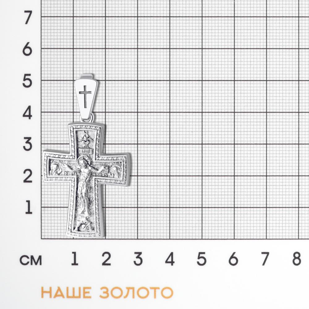 Серебряный крест Якубов ЯБКР196