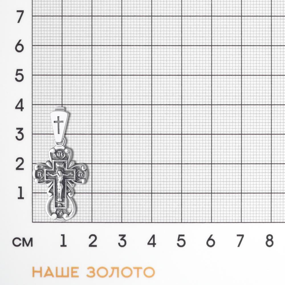 Серебряный крест Якубов ЯБКР588