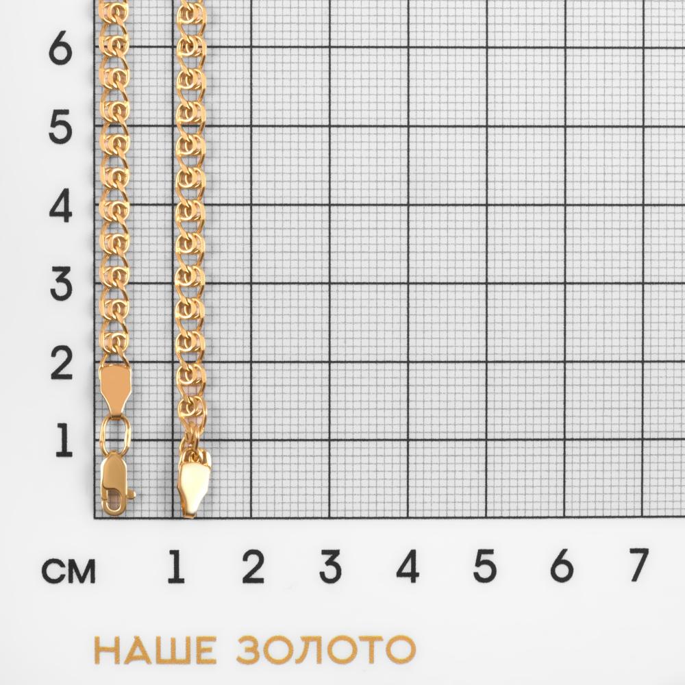 Золотая цепочка Sokolov из красного золота 585 пробы ДИ582050602
