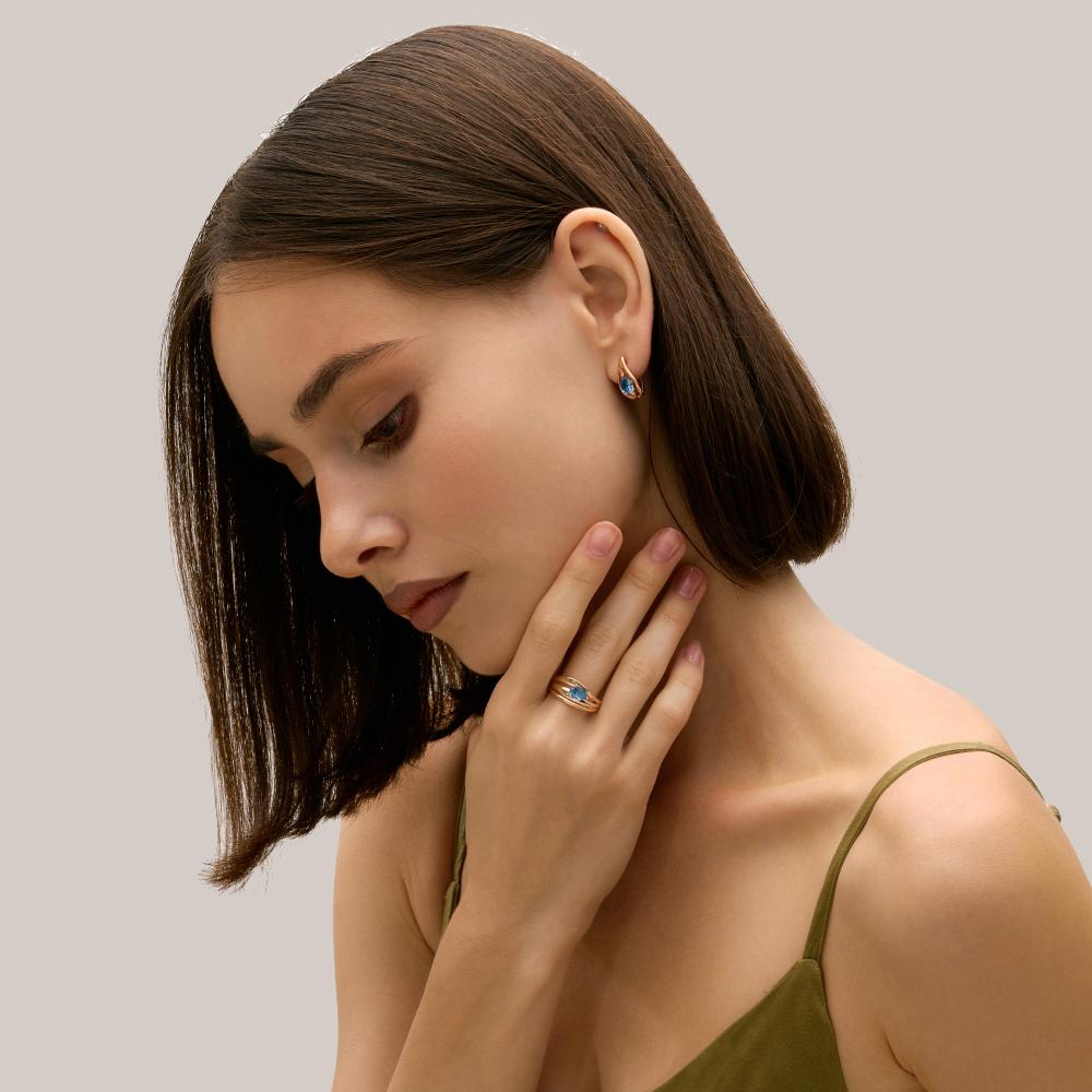 Серебряное кольцо Efremof ЮП10100513101-503