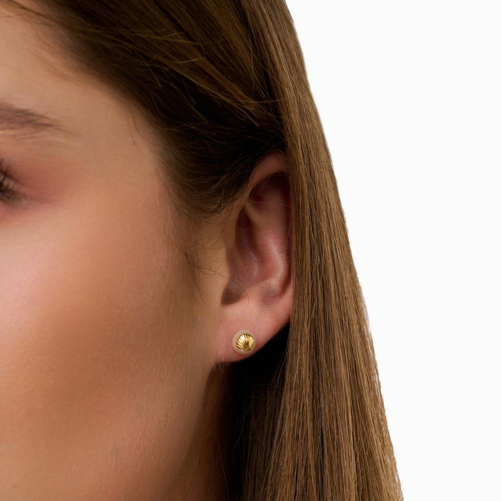Серебряные серьги гвоздики Wong jewelry co., ltd ВЧ041-73072/ЖП
