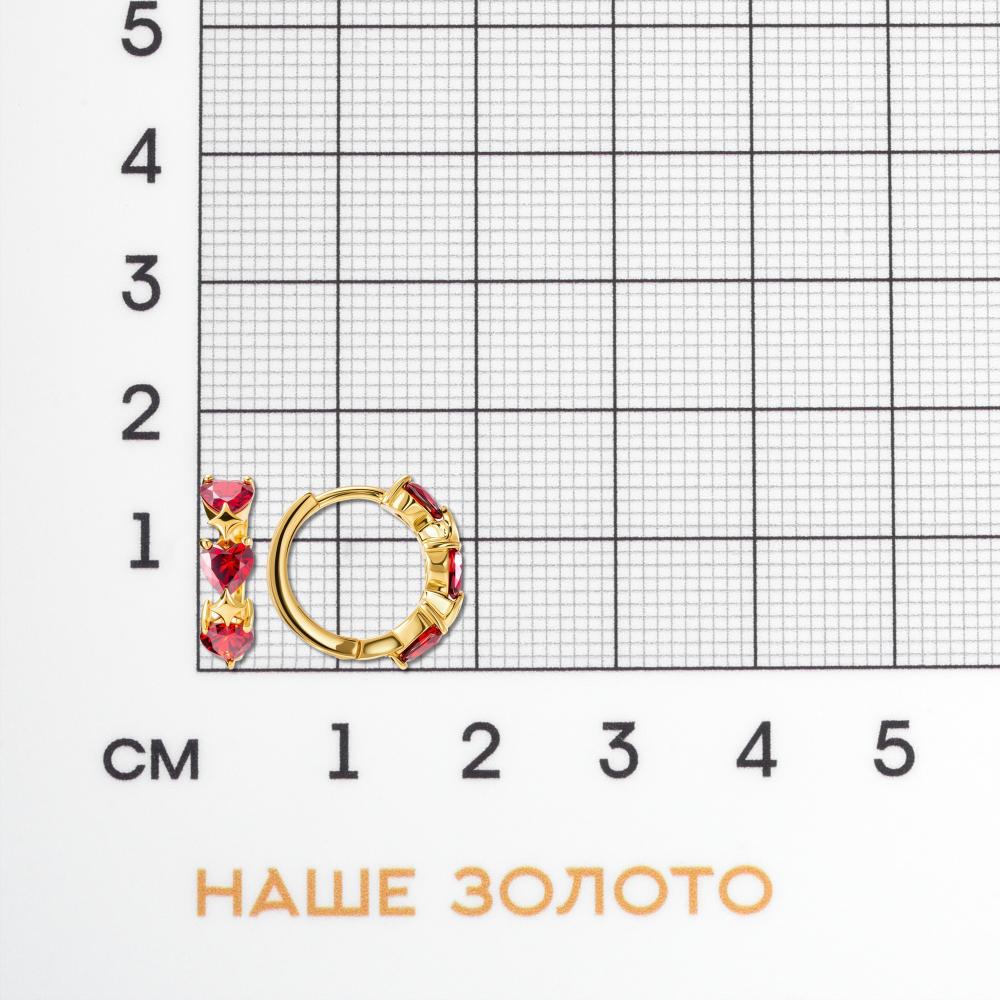 Серебряные серьги Wong jewelry co., ltd ВЧ041-73816/ЖП
