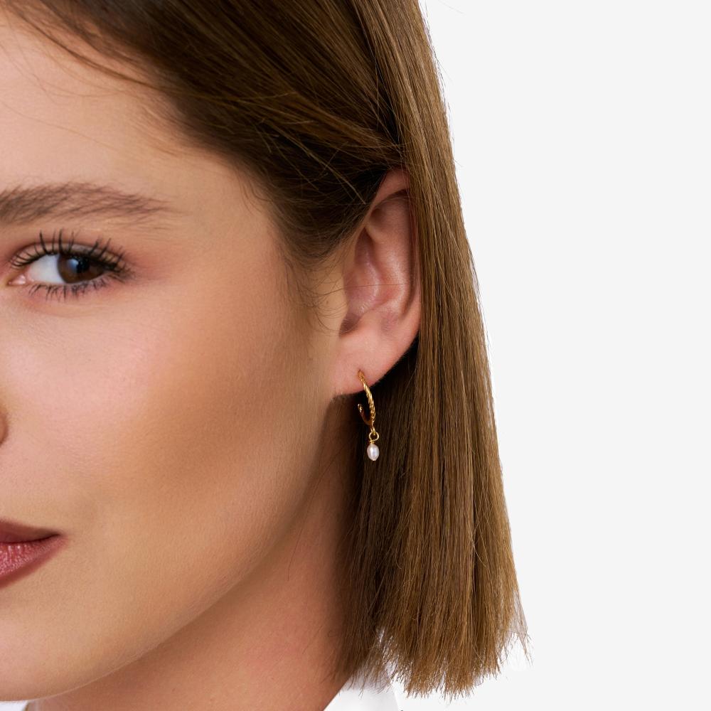 Серебряные серьги подвесные Wong jewelry co., ltd ВЧ041-69080/ЖП
