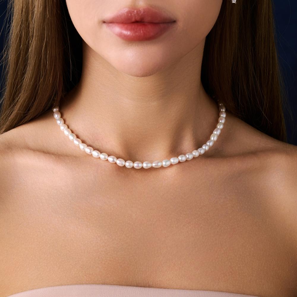 Серебряные бусы Палитра ЕУКЖС-156Р