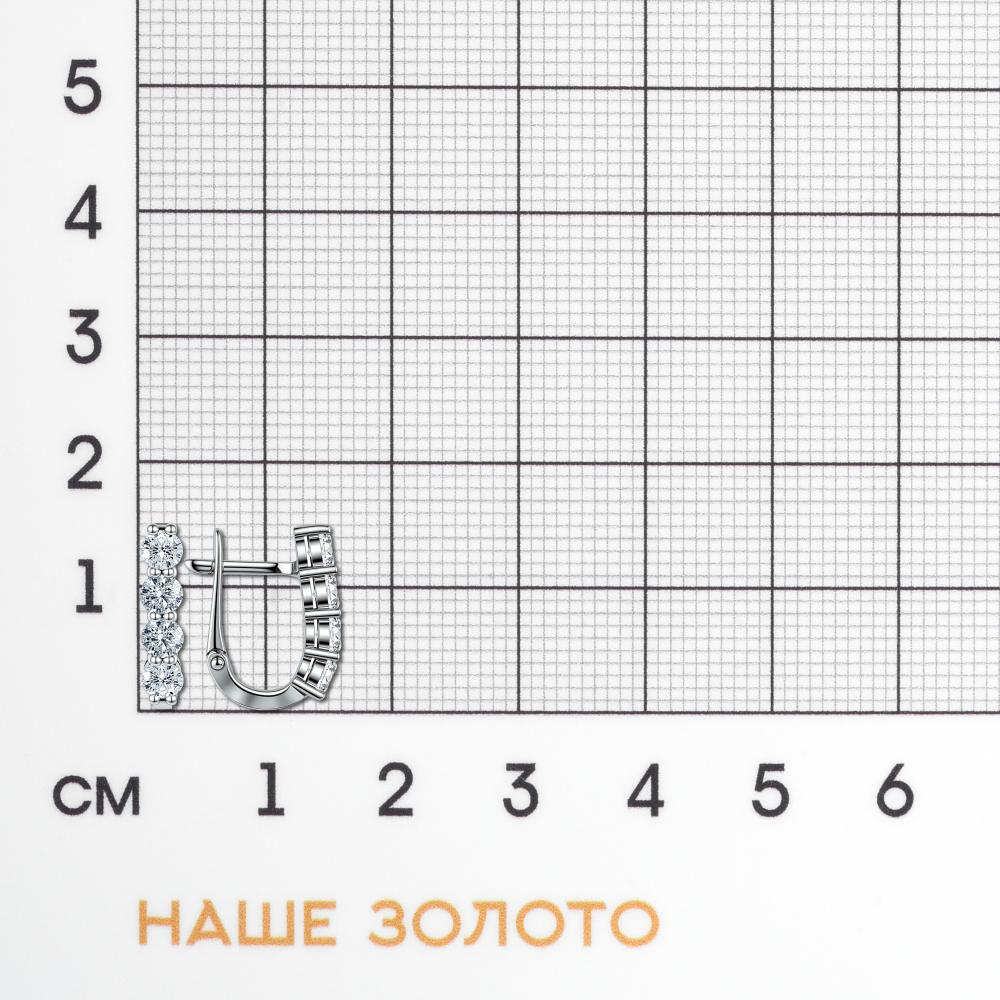 Золотые серьги Фасет из красного золота 585 пробы ФЯ02-0144-00-710-02