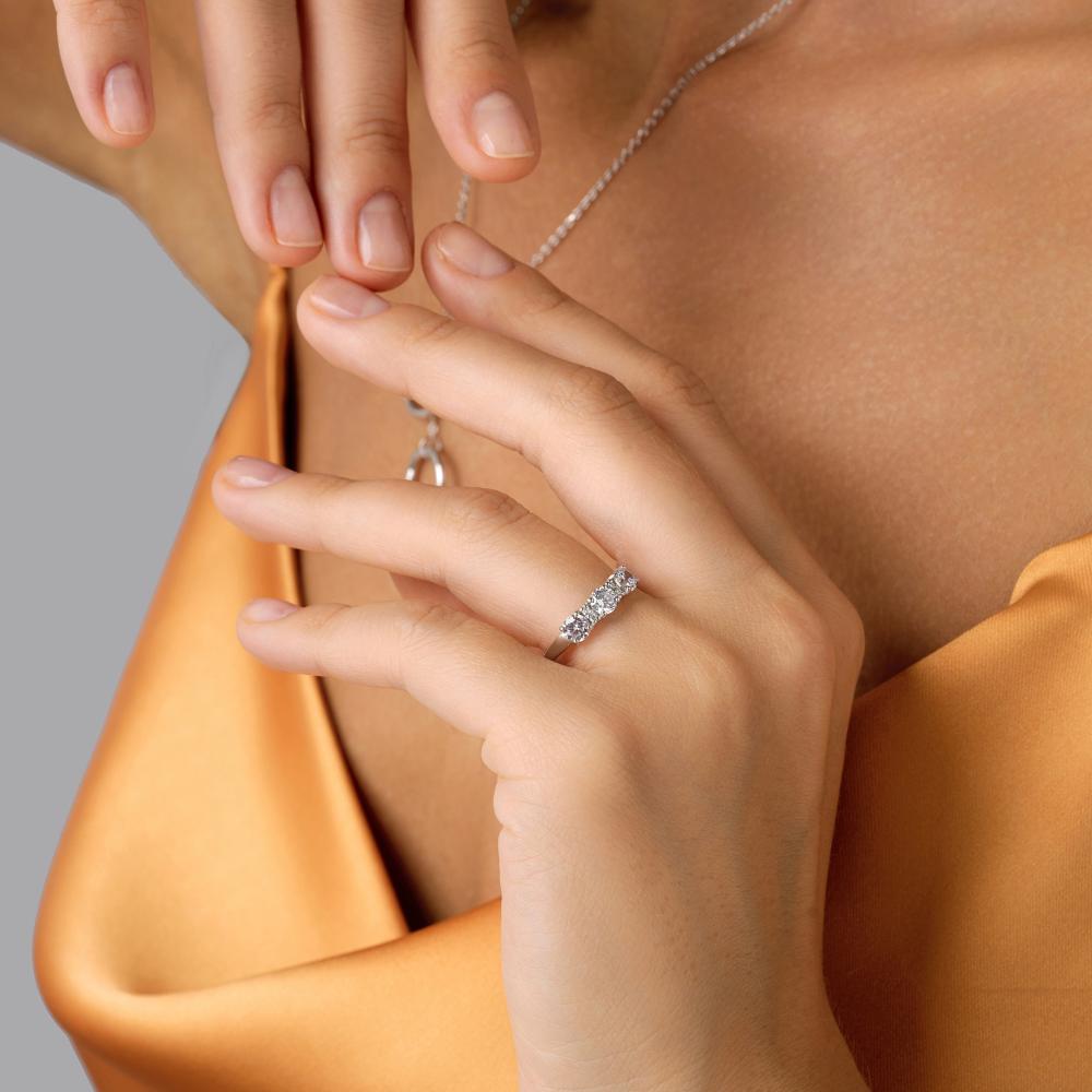 Серебряное кольцо Золотая столица ЗЧС1180791010