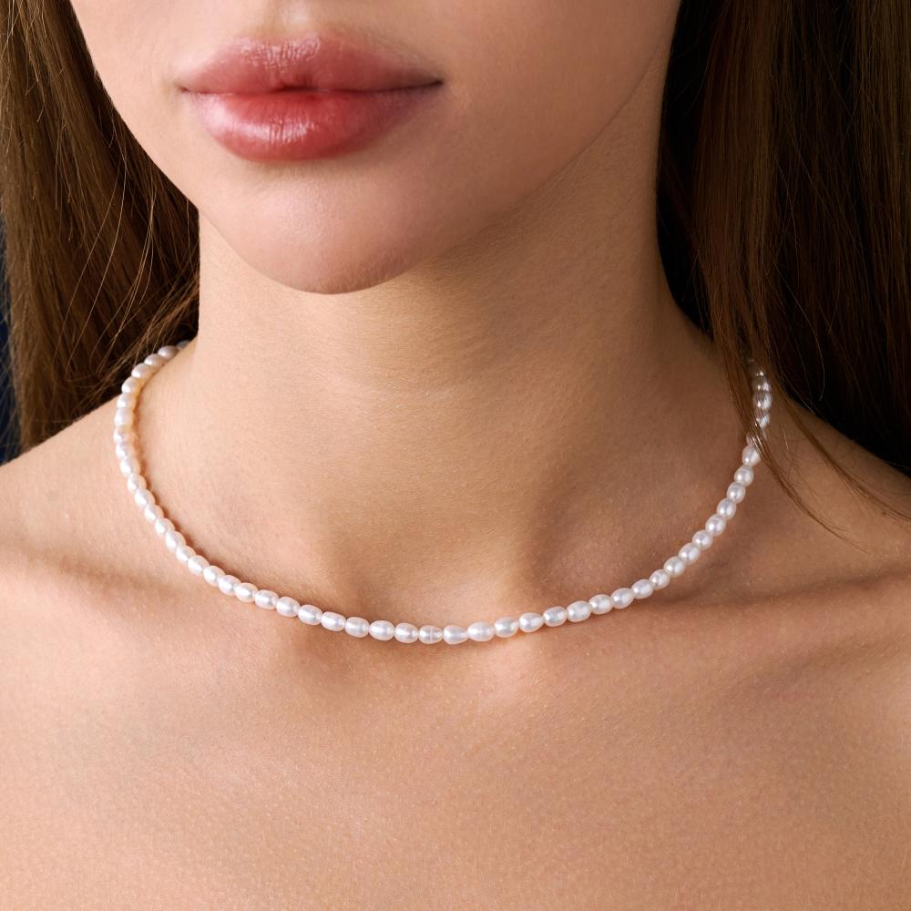 Серебряные бусы Палитра ЕУКЖС-134Р