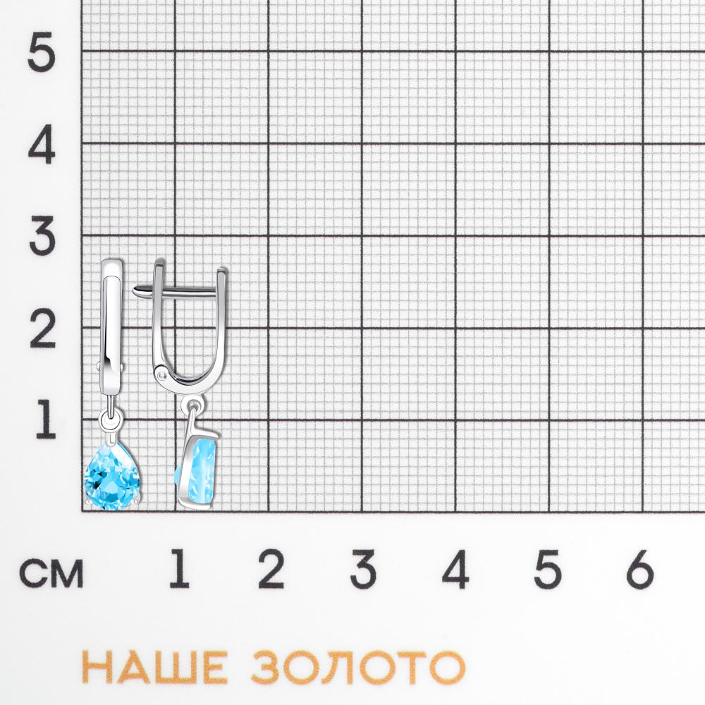 Серебряные серьги подвесные Sokolov ДИ92023150