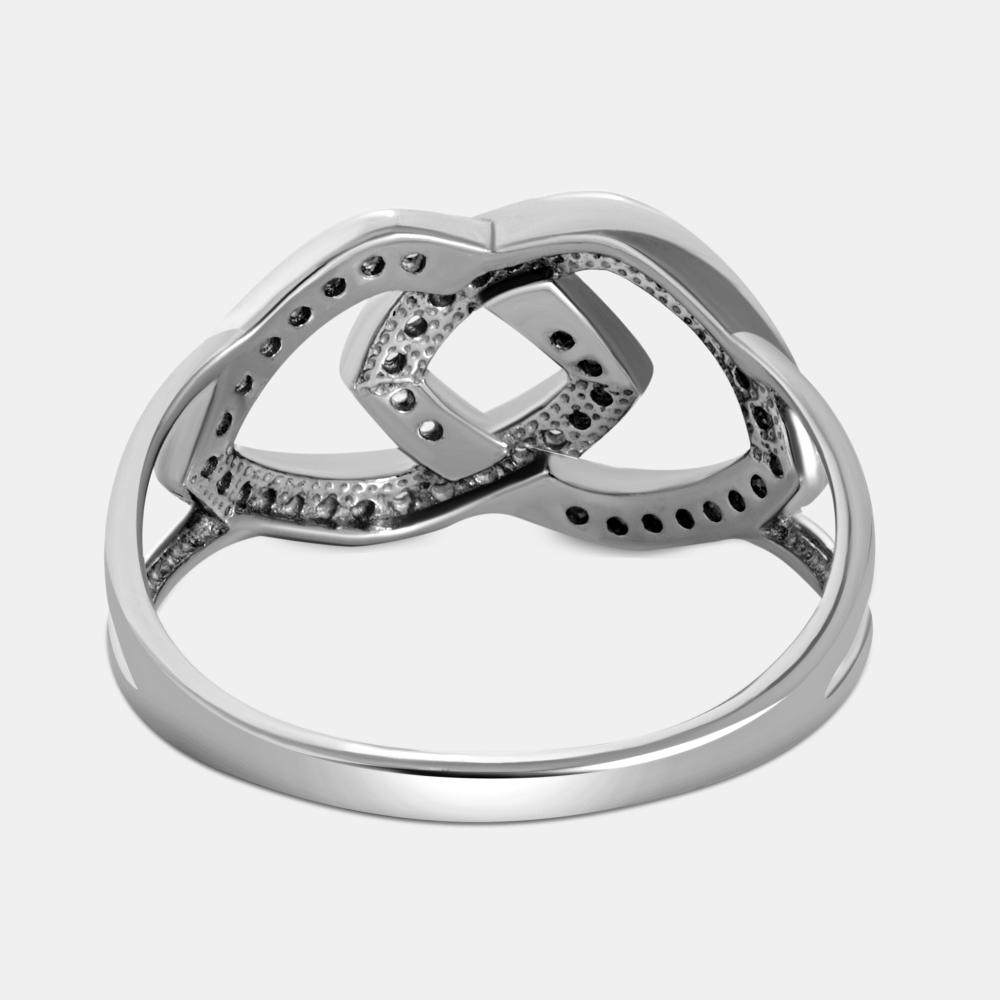 Серебряное кольцо Золотые купола ЗК1101738-00775