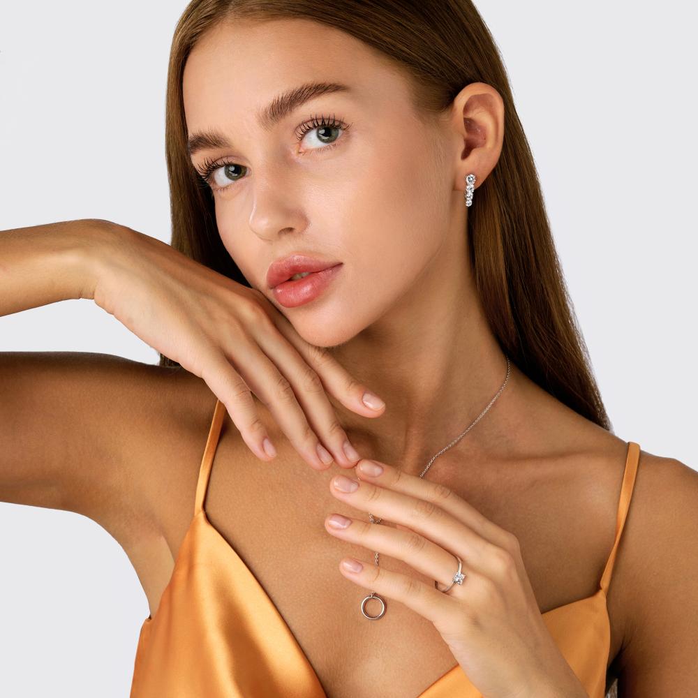 Серебряное кольцо Золотые купола ЗК0101810-00775