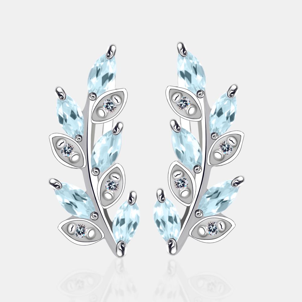 Серебряные серьги Sokolov ДИ92023045