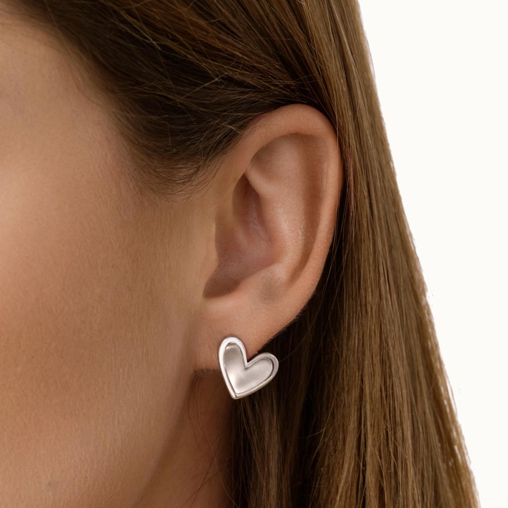 Серебряные серьги гвоздики Wong jewelry co., ltd ВЧ011-42432/РД