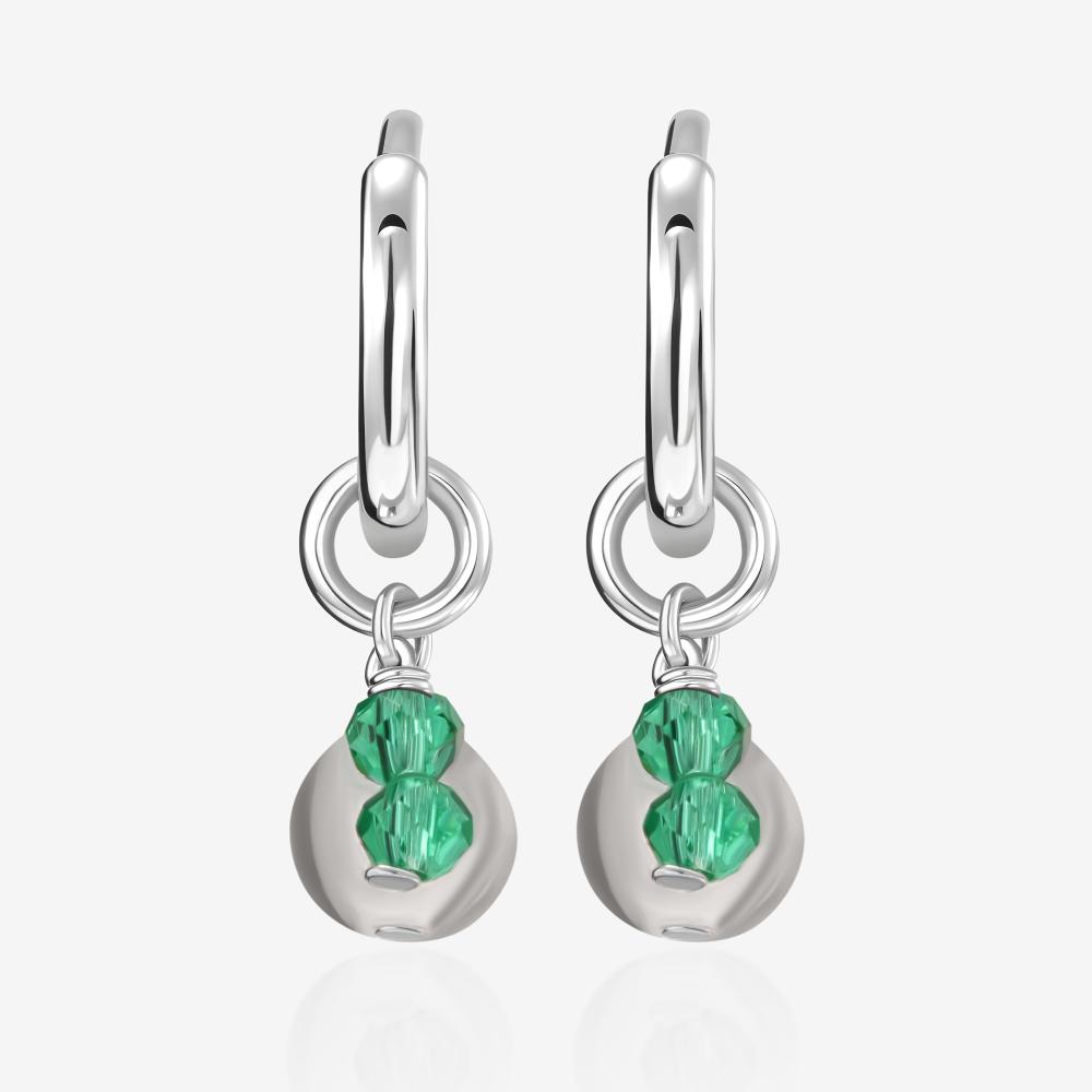 Серебряные серьги Wong jewelry co., ltd ВЧ041-73461/РД